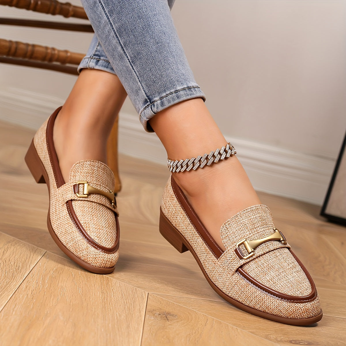 Mocassins Tressés Confort
