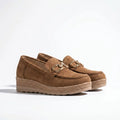 Chunky Buckle Loafers